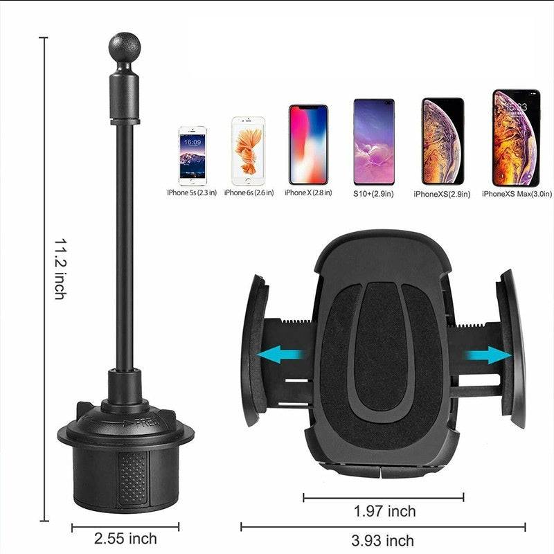 car cup holder mobile phone holder - SnugFit